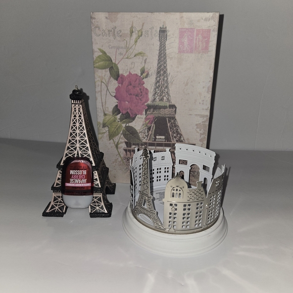 Bath & Body Works Eiffel Tower Sanitizer Holder, Candle Holder, And Book Safe - Picture 3 of 12